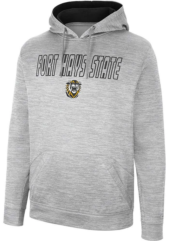 Colosseum Fort Hays State Tigers Mens Grey Mac Hood