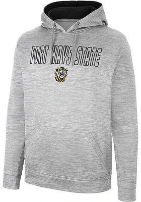 Colosseum Fort Hays State Tigers Mens Grey Mac Hood
