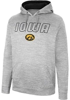 Colosseum Iowa Hawkeyes Mens Grey Mac Hood