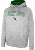 Colosseum North Texas Mean Green Mens Grey Mac Hood