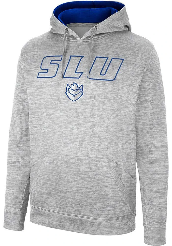 Colosseum Saint Louis Billikens Mens Grey Mac Hood
