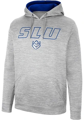 Colosseum Saint Louis Billikens Mens Grey Mac Hood