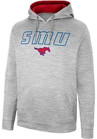 Colosseum SMU Mustangs Mens Grey Mac Hood