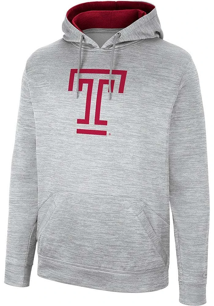 Colosseum Temple Owls Mens Grey Mac Hood