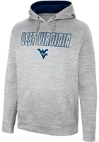 Colosseum West Virginia Mountaineers Mens Grey Mac Hood
