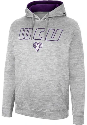Colosseum West Chester Golden Rams Mens Grey Mac Hood