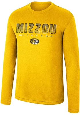 Colosseum Missouri Tigers Gold Messi Long Sleeve T-Shirt