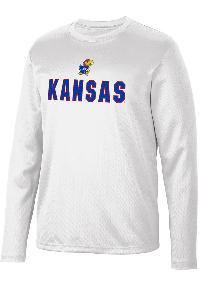 Colosseum Kansas Jayhawks Reed Long Sleeve T-Shirt