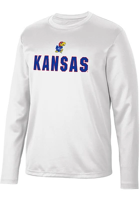 Colosseum Kansas Jayhawks Reed Long Sleeve T-Shirt