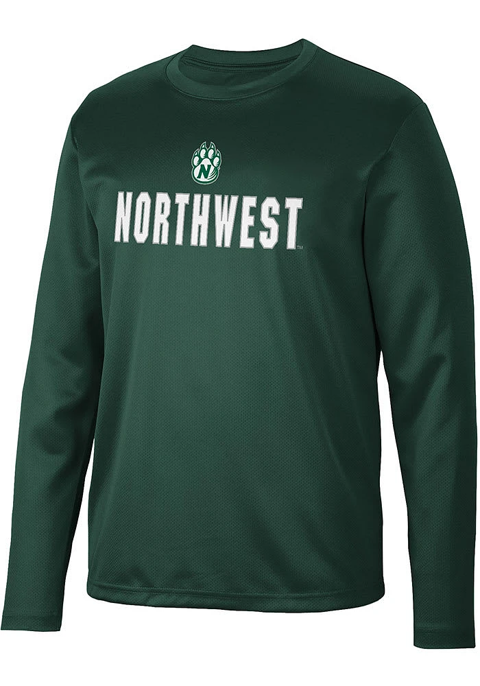 Colosseum Northwest Missouri State Bearcats Green Reed Long Sleeve T-Shirt