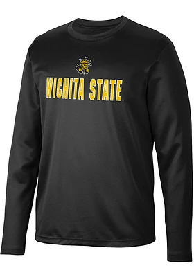 Colosseum Wichita State Shockers Black Reed Long Sleeve T-Shirt
