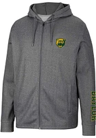 Colosseum Baylor Bears Mens Charcoal Lockett Long Sleeve Zip