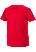 Colosseum Dayton Flyers Red Hamilton Short Sleeve T Shirt