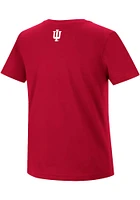 Colosseum Indiana Hoosiers Crimson Hamilton Short Sleeve T Shirt