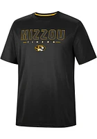 Colosseum Missouri Tigers Black Hamilton Short Sleeve T Shirt