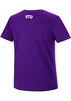 Colosseum TCU Horned Frogs Purple Hamilton Short Sleeve T Shirt