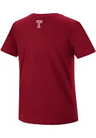 Colosseum Temple Owls Red Hamilton Short Sleeve T Shirt