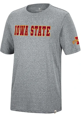 Colosseum Iowa State Cyclones Grey Crosby Short Sleeve Fashion T Shirt