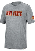 Colosseum Iowa State Cyclones Grey Crosby Short Sleeve Fashion T Shirt