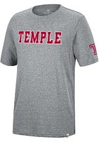 Colosseum Temple Owls Grey Crosby Short Sleeve Fashion T Shirt