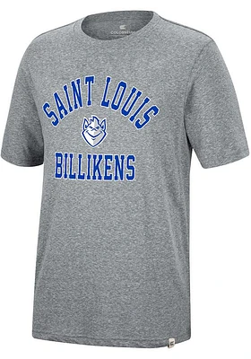 Colosseum Saint Louis Billikens Grey Trout Short Sleeve Fashion T Shirt