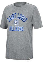 Colosseum Saint Louis Billikens Grey Trout Short Sleeve Fashion T Shirt