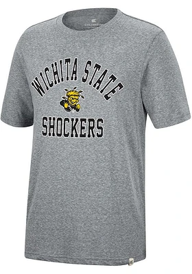 Colosseum Wichita State Shockers Grey Trout Short Sleeve Fashion T Shirt
