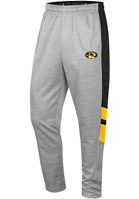 Colosseum Missouri Tigers Mens Grey Bushwood Fleece Pants