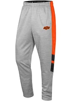 Colosseum Oklahoma State Cowboys Mens Grey Bushwood Fleece Pants