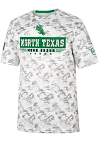 Colosseum North Texas Mean Green Grey OHT Storm Shadow Camo Short Sleeve T Shirt