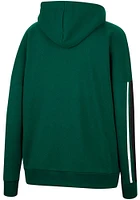 Colosseum Michigan State Spartans Womens Green Serena Hooded Sweatshirt