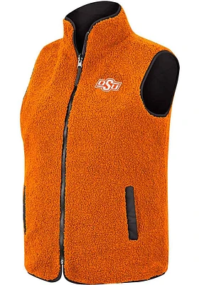 Colosseum Oklahoma State Cowboys Womens Black Co-Assistant Reversible Vest