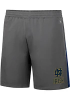 Colosseum Notre Dame Fighting Irish Mens Grey Smails Woven Shorts
