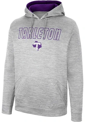 Colosseum Tarleton State Texans Mens Grey Mac Hood