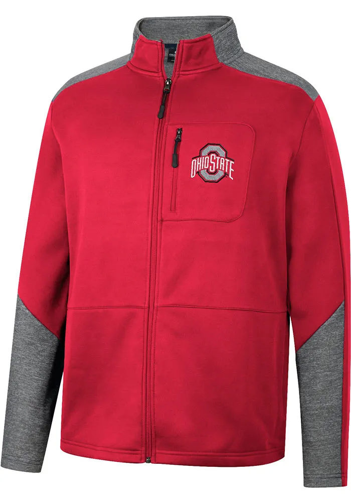 Colosseum Ohio State Buckeyes Mens Black Id Keep Playing Medium Weight Jacket