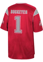 Colosseum Ohio State Buckeyes Red Let Things Happen Football Jersey