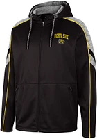 Colosseum Wichita State Shockers Mens Black Johnson Long Sleeve Zip