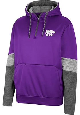 Colosseum K-State Wildcats Mens Purple No Relation Zip Hood