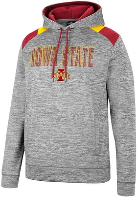 Colosseum Iowa State Cyclones Mens Grey Walkie Talkie Hood