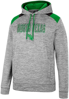 Colosseum North Texas Mean Green Mens Grey Walkie Talkie Hood