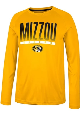 Colosseum Missouri Tigers Gold Takagi Long Sleeve T-Shirt