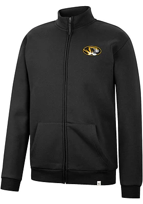 Colosseum Missouri Tigers Mens Black Gruber Long Sleeve Full Zip Jacket