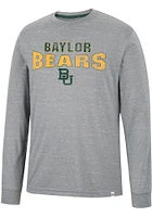 Colosseum Baylor Bears Grey Youre Charge Long Sleeve T Shirt