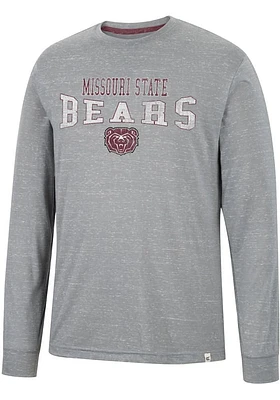 Colosseum Missouri State Bears Grey Youre Charge Long Sleeve T Shirt