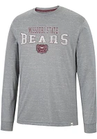 Colosseum Missouri State Bears Grey Youre Charge Long Sleeve T Shirt