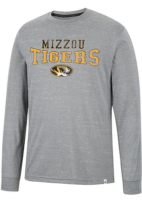 Colosseum Missouri Tigers Grey Youre Charge Long Sleeve T Shirt