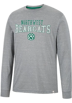 Colosseum Northwest Missouri State Bearcats Grey Youre Charge Long Sleeve T Shirt