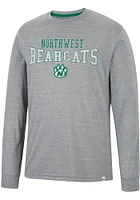 Colosseum Northwest Missouri State Bearcats Grey Youre Charge Long Sleeve T Shirt