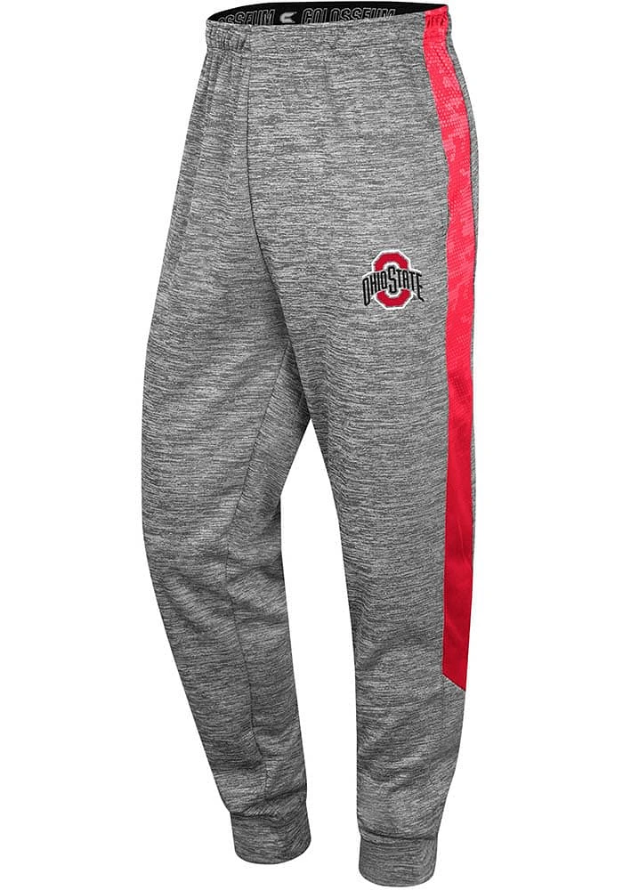 Colosseum Ohio State Buckeyes Mens Grey The Machine Pants