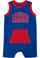 Colosseum Kansas Jayhawks Baby Blue Secret Life Short Sleeve One Piece